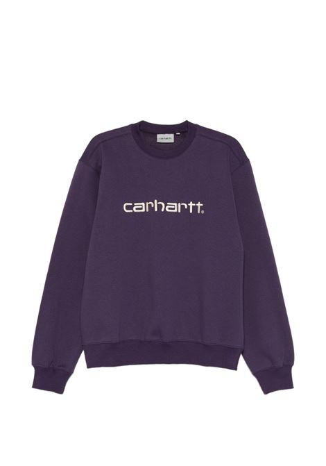 carhartt sweatshirt man purple CARHARTT WIP | I03054638I.XX